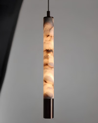 Nusa Pillar Marble Lamp
