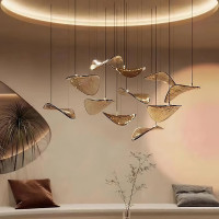 Paolo Hanging Leaf Chandelier (PO989)