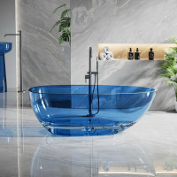 Azure Glass Bathtub