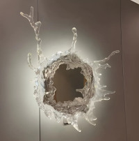 Lucent Splash Mirror