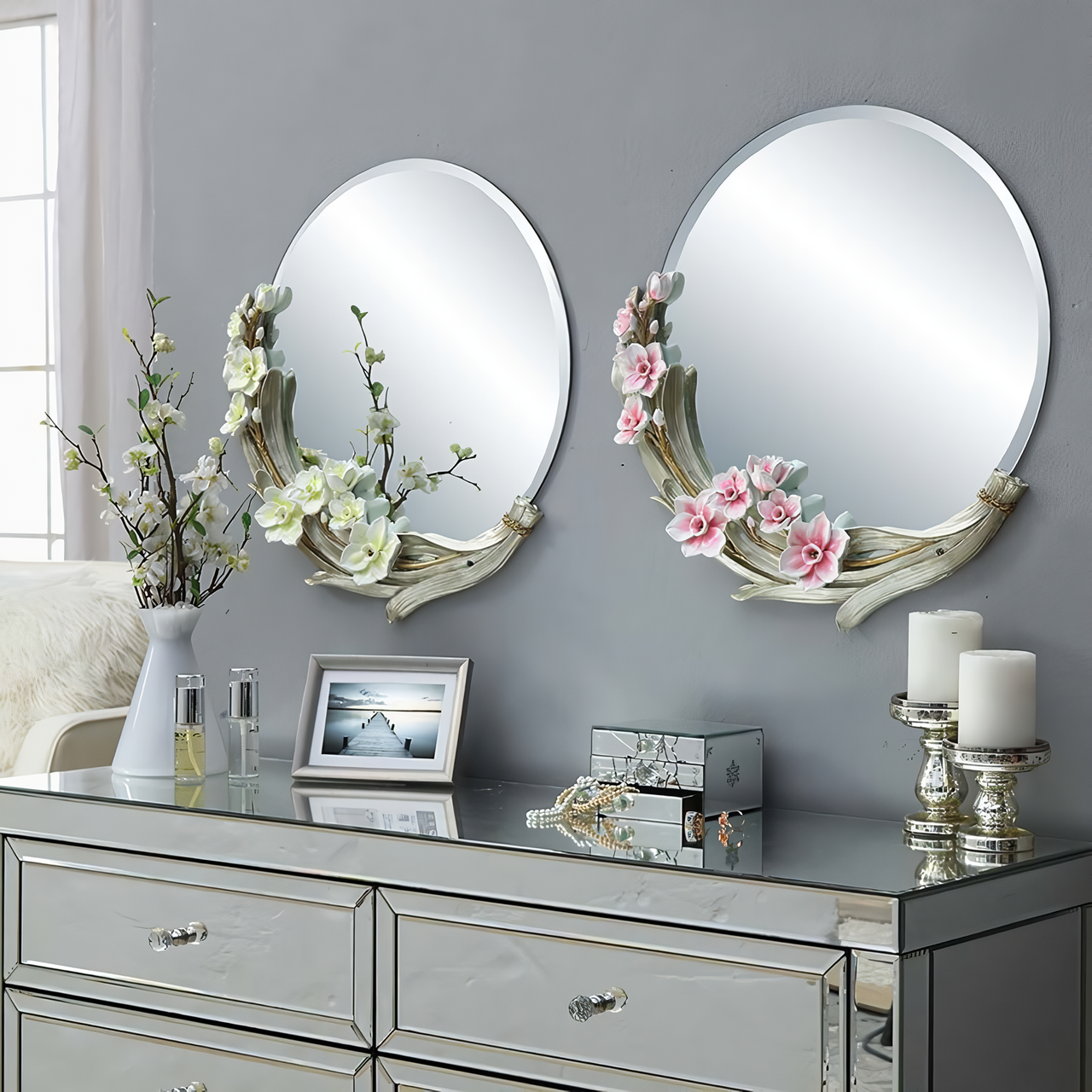 Mirror Round Tulip (MO03)