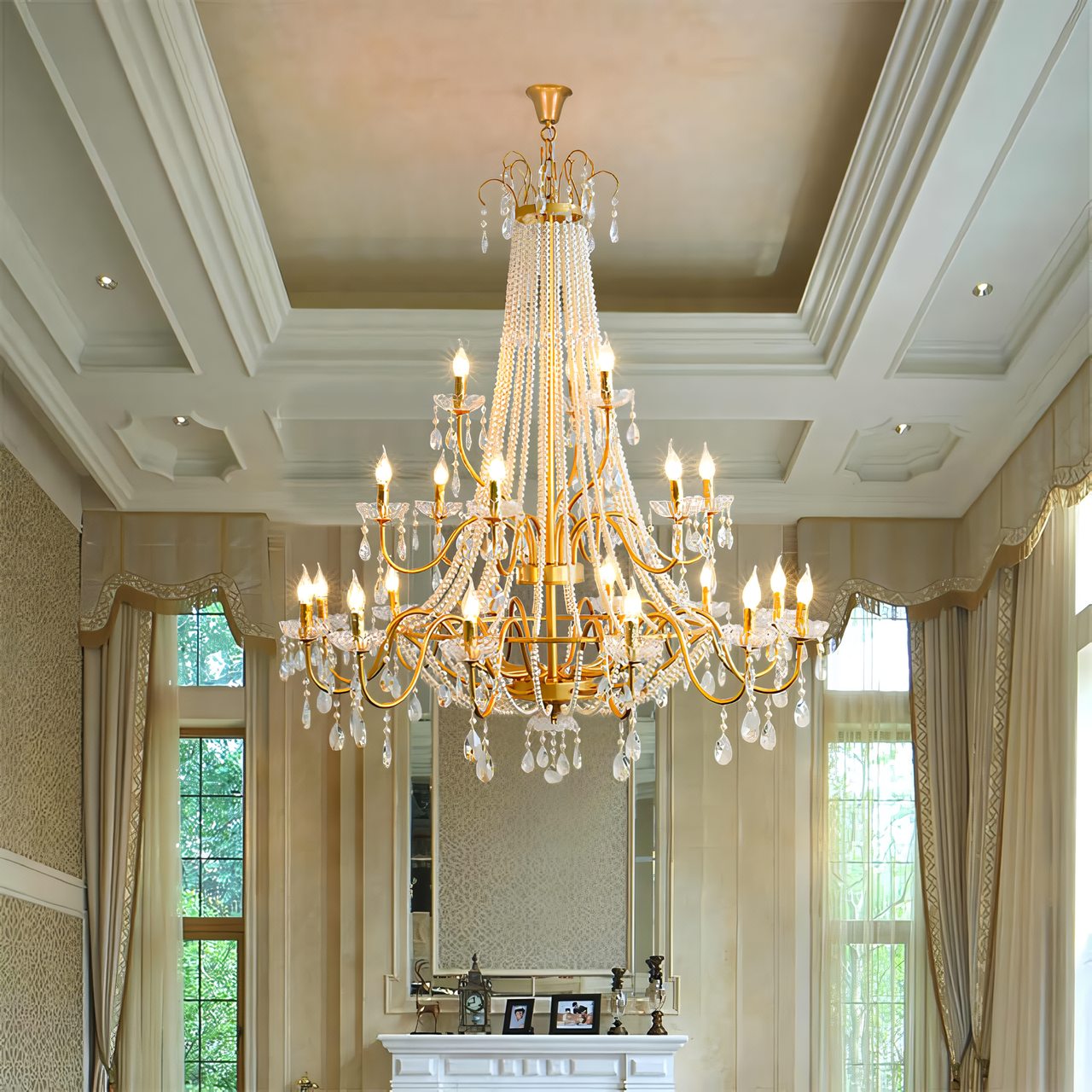 Adelene Gold Chandelier