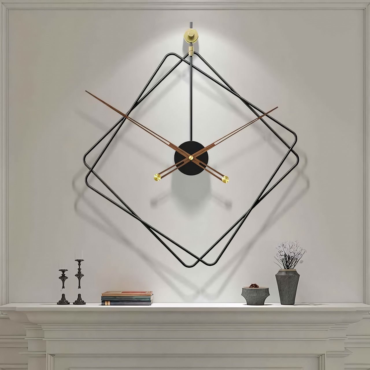 Rectangle Wall Clock (PT135)