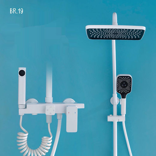 White Bloom Shower