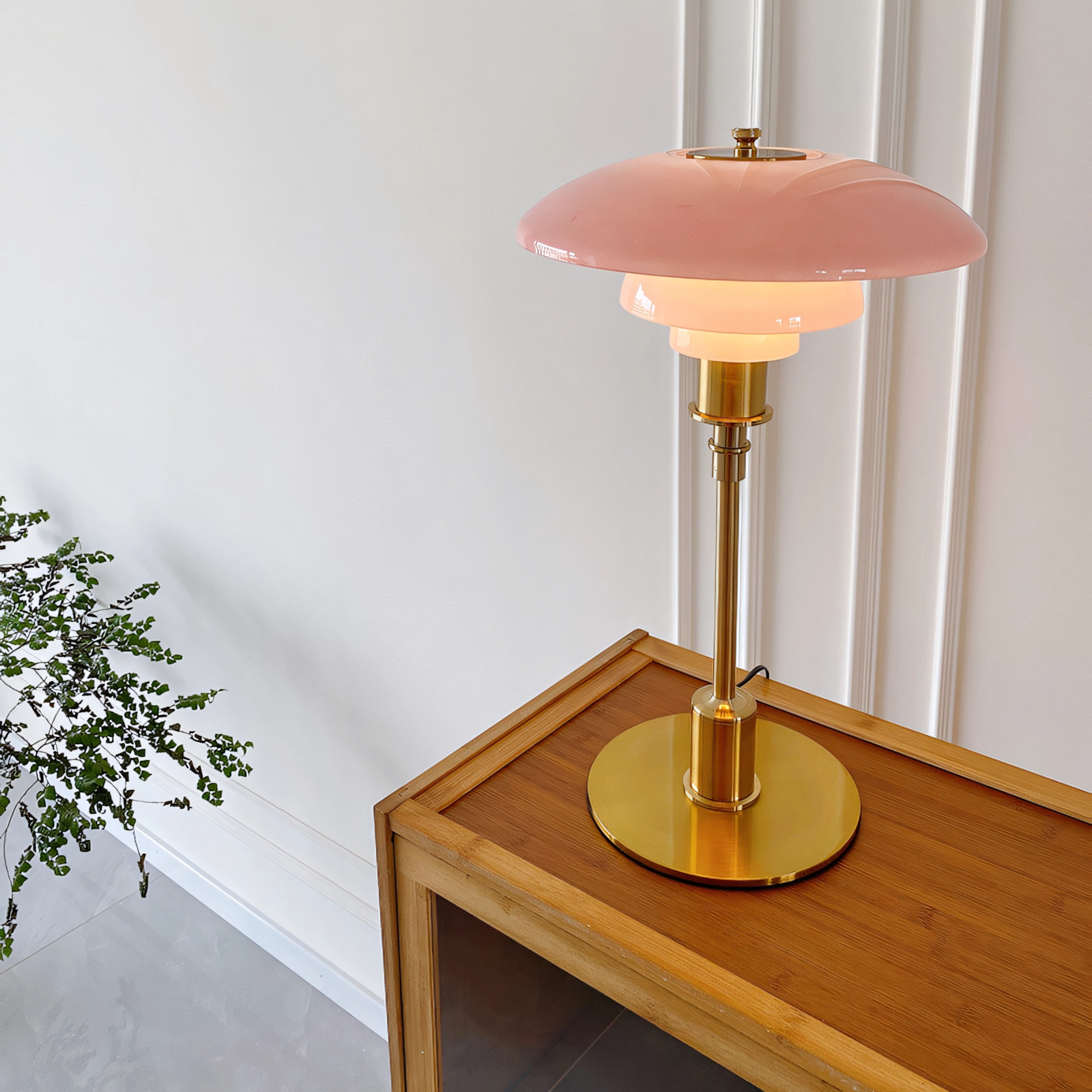 Lavered Table Lamp
