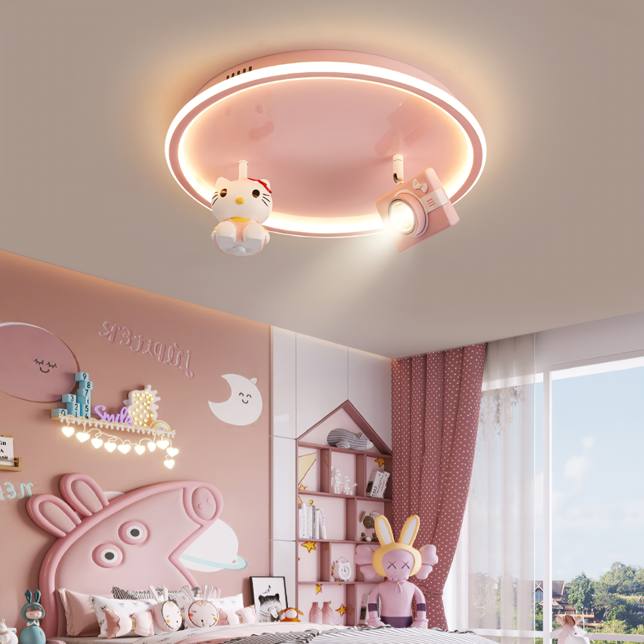 Hello Kitty Ceilling Lamp (PO642)