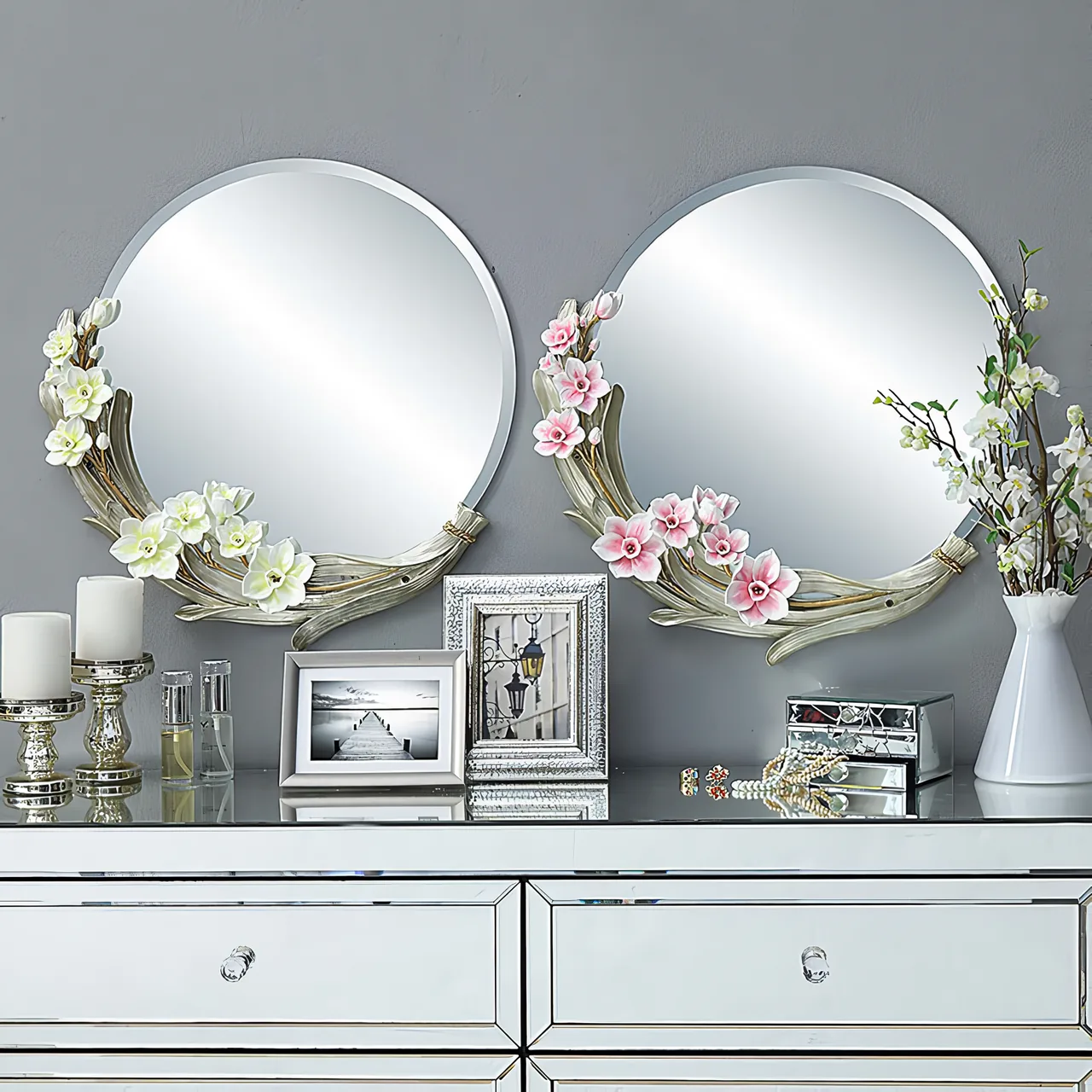 Mirror Round Tulip (MO03)