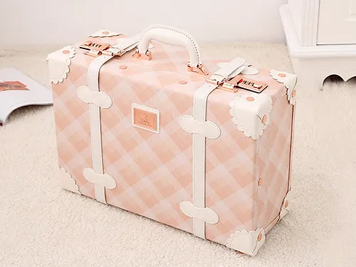 Hand Bag Peach Line (UN10)