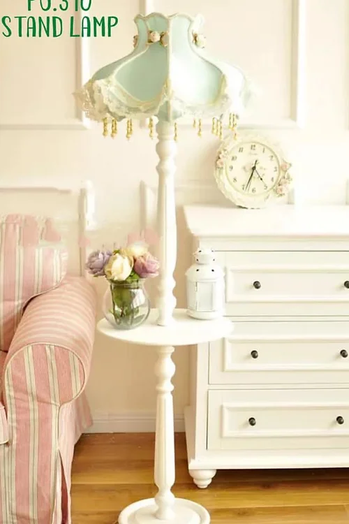 Table lamp green love (PO310)